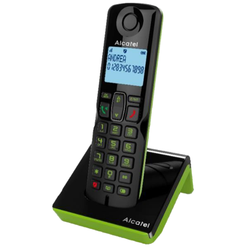 ALCATEL Cordless S280 Black/Green